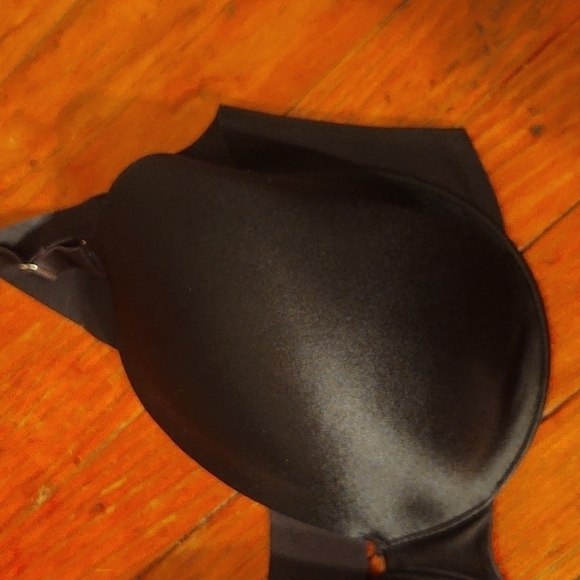 Soma Vanishing Back Full Coverage Black Bra Sz 36DDD - Picture 2 of 9